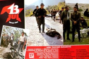 Četiri decenije filma "13. jul", najvećeg projekta crnogorske kinematografije Četiri decenije filma "13. jul", najvećeg projekta crnogorske kinematografije