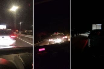 Normalizovan saobraćaj na putu Podgorica - Bar Normalizovan saobraćaj na putu Podgorica - Bar