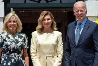 Džo i Džil Bajden u Bijeloj kući dočekali prvu damu Ukrajine Džo i Džil Bajden u Bijeloj kući dočekali prvu damu Ukrajine
