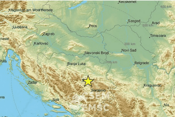 Zemljotres zatresao BiH Zemljotres zatresao BiH