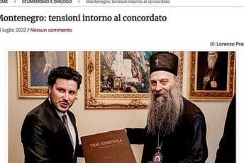Italijanski „SettimanaNews”: Moskva ima interes da Abazović sklopi ugovor s Porfirijem Italijanski „SettimanaNews”: Moskva ima interes da Abazović sklopi ugovor s Porfirijem