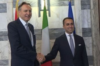 Krivokapić - Di Majo: Govorili o gradnji spomenika u Gaeti, ali i o obnovi linije Rim - Podgorica Krivokapić - Di Majo: Govorili o gradnji spomenika u Gaeti, ali i o obnovi linije Rim - Podgorica