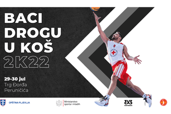 Baci drogu u koš: Turnir "3×3" u basketu za vikend u Pljevljima