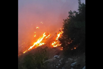 Požar na granici Crne Gore i BiH: Čeka se pomoć aviohelikopterske jedinice Požar na granici Crne Gore i BiH: Čeka se pomoć aviohelikopterske jedinice