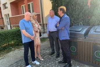 Kovačević i Ječmenica sa predstavnicima finske kompanije „Molok“: U naredne tri godine pokrićemo 80% grada podzemnim kontejnerima za otpad Kovačević i Ječmenica sa predstavnicima finske kompanije „Molok“: U naredne tri godine pokrićemo 80% grada podzemnim kontejnerima za otpad