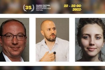 U žiriju studentske selekcije Hercegnovskog festivala - De Sej, Ljuca i kćerka Emira Kusturice U žiriju studentske selekcije Hercegnovskog festivala - De Sej, Ljuca i kćerka Emira Kusturice