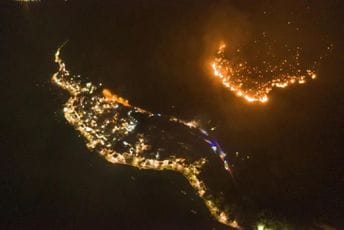 Kovačić: Situacija u Perastu pod kontrolom, vatra neće stići do kuća