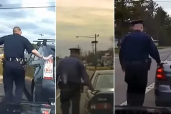 Evo zašto policajci kad zaustave vozilo dodiruju zadnji dio automobila Evo zašto policajci kad zaustave vozilo dodiruju zadnji dio automobila