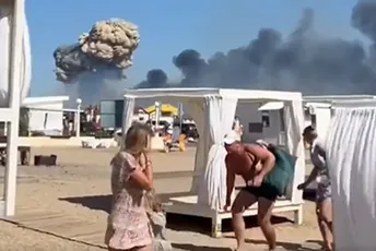 Ukrajinci poslali poruku Rusima koji ljetuju na Krimu: Neće vas spasiti krema za sunčanje Ukrajinci poslali poruku Rusima koji ljetuju na Krimu: Neće vas spasiti krema za sunčanje