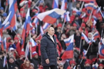 Dok vrši agresiju nad Ukrajinom, Putinu vjeruje više od 81 odsto Rusa Dok vrši agresiju nad Ukrajinom, Putinu vjeruje više od 81 odsto Rusa