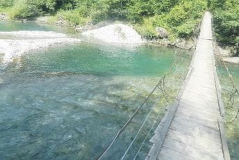 Sačuvati stari žičani most preko Lima Lukin most