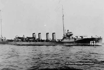 Ronioci pronašli olupinu američkog ratnog broda iz Prvog svjetskog rata Ronioci pronašli olupinu američkog ratnog broda iz Prvog svjetskog rata