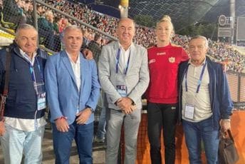 Lalošević uz Mariju Vuković u finalu Evropskog prvenstva u Minhenu Lalošević uz Mariju Vuković u finalu Evropskog prvenstva u Minhenu