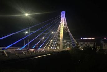 Milenijum u bojama ukrajinske zastave: Podrška povodom Dana nezavisnosti Milenijum u bojama ukrajinske zastave: Podrška povodom Dana nezavisnosti