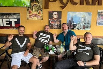 Državni funkcioner sa obilježjem zločinaca: Ovako jedan od direktora EPCG slavi ruske agresore Državni funkcioner sa obilježjem zločinaca: Ovako jedan od direktora EPCG slavi ruske agresore