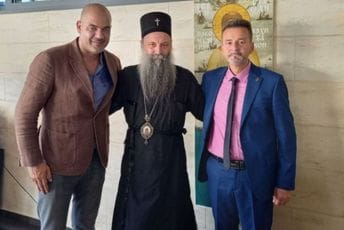 Predsjednik Opštine Budva se sastao sa Porfirijеm: Susret organizovao konzul ambasade Srbije Predsjednik Opštine Budva se sastao sa Porfirijеm: Susret organizovao konzul ambasade Srbije