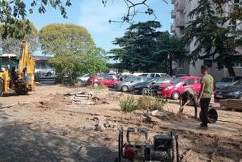 Počela izgradnja dječjeg igrališta na Bulevaru Save Kovačevića