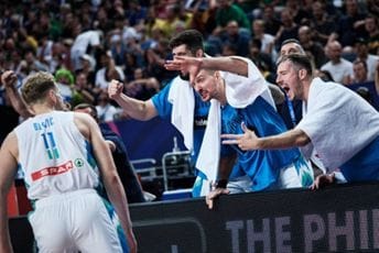 Pobjede košarkaša Slovenije i Bosne i Hercegovine