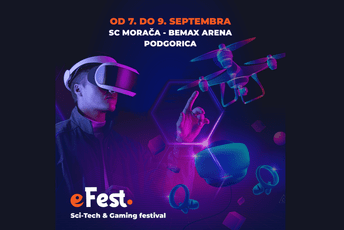 Uskoro počinje prvi eFest - festival gejminga i nauke Uskoro počinje prvi eFest - festival gejminga i nauke