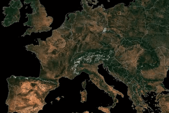 Najgora suša u posljednjih 500 godina snimljena iz svemira Najgora suša u posljednjih 500 godina snimljena iz svemira