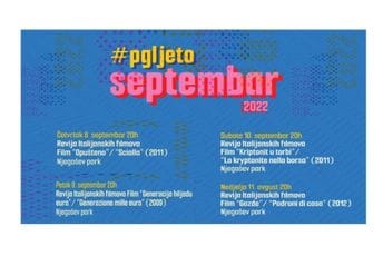 Revija italijanskih filmova u Njegoševom parku Revija italijanskih filmova u Njegoševom parku