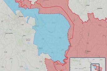 Evo koliko teritorije su Ukrajinci osvojili Evo koliko teritorije su Ukrajinci osvojili