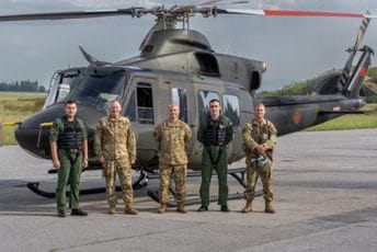 Crnogorski vazduhoplovci sa kolegama iz Mejna uvježbavali tehnike traganja i spašavanja iz vazduha Crnogorski vazduhoplovci sa kolegama iz Mejna uvježbavali tehnike traganja i spašavanja iz vazduha