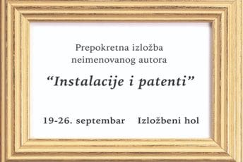 Misteriozna izložba u KIC-u: Djelo neimenovanog autora večeras pred podgoričkom publikom Misteriozna izložba u KIC-u: Djelo neimenovanog autora večeras pred podgoričkom publikom
