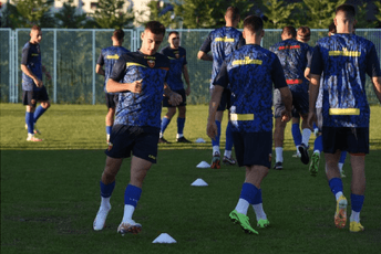 Radulović: Dobio sam poziv i od Srbije, ali moja želja je Crna Gora Radulović na treningu reprezentacije