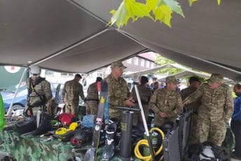 Održana prezentacija opreme Vojske Crne Gore u Kolašinu