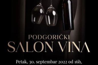 U petak Podgorički salon vina U petak Podgorički salon vina