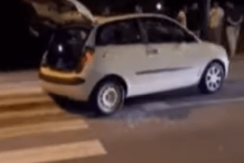 (VIDEO) Okršaj dvije grupe u Budvi: Jedna osoba lakše povrijeđena, oštećen i automobil