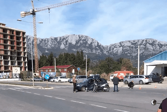 Udes u Baru: Motociklista teže povrijeđen Ilustracija