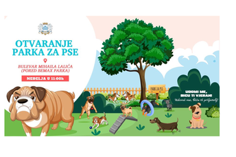 Podgorica: U 11 sati biće otvoren park za pse; Vuković: Ispunjeno još jedno obećanje Podgorica: U 11 sati biće otvoren park za pse; Vuković: Ispunjeno još jedno obećanje