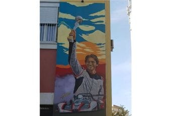 U Ulici Novaka Miloševa: Nikola Asanović dobio mural u Podgorici U Ulici Novaka Miloševa: Nikola Asanović dobio mural u Podgorici