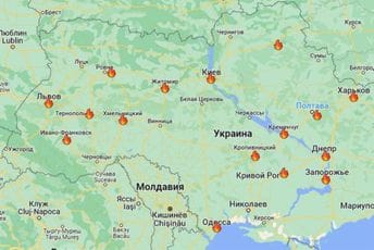 Ukrajina je jutros bila izložena žestokom napadu, evo koji su djelovi sve granatirani Ukrajina je jutros bila izložena žestokom napadu, evo koji su djelovi sve granatirani