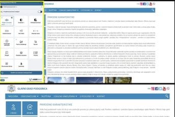 Web portal Glavnog grada prilagođen osobama sa oštećenim vidom Web portal Glavnog grada prilagođen osobama sa oštećenim vidom