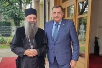 Dodik i Porfirije se tajno sastali u Beogradu Dodik i Porfirije se tajno sastali u Beogradu