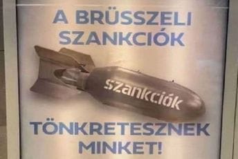 EU osudila Orbanove plakate: Neprimjereno je sankcije Rusiji porediti s bombama EU osudila Orbanove plakate: Neprimjereno je sankcije Rusiji porediti s bombama