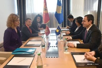 Marović-Kurti: Jačanje bilateralnih odnosa i ekonomske saradnje strateški prioriteti Crne Gore i Kosova Marović-Kurti: Jačanje bilateralnih odnosa i ekonomske saradnje strateški prioriteti Crne Gore i Kosova