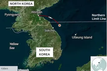 Sjeverna Koreja prvi put ispalila rakete preko mora, Južna Koreja odgovorila projektilima Sjeverna Koreja prvi put ispalila rakete preko mora, Južna Koreja odgovorila projektilima