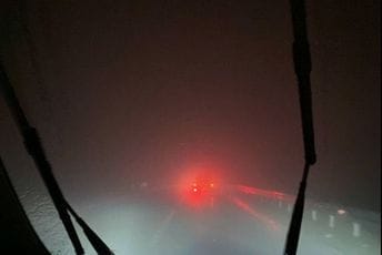 Otežan saobraćaj: Gusta magla od Cetinja prema Budvi Otežan saobraćaj: Gusta magla od Cetinja prema Budvi