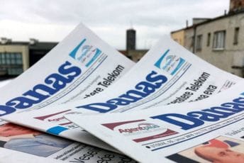 Beogradskom listu Danas prijete zbog izvještavanja o Crnoj Gori Beogradskom listu Danas prijete zbog izvještavanja o Crnoj Gori