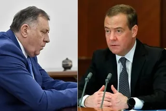 Medvedev pohvalio Dodika: Cijenim vaš lični doprinos u saradnji sa Rusijom Medvedev pohvalio Dodika: Cijenim vaš lični doprinos u saradnji sa Rusijom