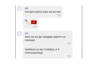 Govor mržnje u Viber grupi “Ima nas”: Prijetili ubijanjem Crnogoraca, dizanjem kuća u vazduh i bacanjem djece sa mostova Govor mržnje u Viber grupi “Ima nas”: Prijetili ubijanjem Crnogoraca, dizanjem kuća u vazduh i bacanjem djece sa mostova
