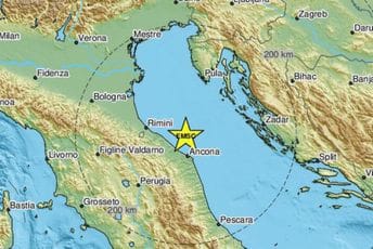 Tlo ne miruje: Ponovo zemljotres u Jadranskom moru Tlo ne miruje: Ponovo zemljotres u Jadranskom moru