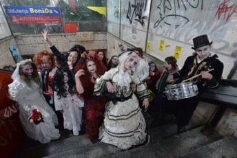 Zombiji šetali Beogradom Zombiji šetali Beogradom