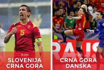 Sjutra dupli program u Ljubljani: Prvo gledamo fudbalere, pa rukometašice Sjutra dupli program u Ljubljani: Prvo gledamo fudbalere, pa rukometašice