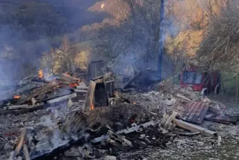 Izgorjela kuća do temelja u pljevaljskoj Bukovici Izgorjela kuća do temelja u pljevaljskoj Bukovici