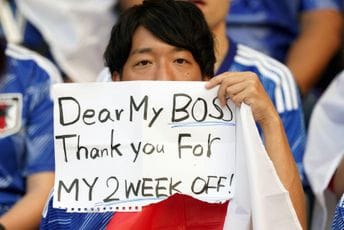 Japan ima najkulturnije navijače: Evo kako je danas bilo u Tokiju, ali i u Dohi Japan ima najkulturnije navijače: Evo kako je danas bilo u Tokiju, ali i u Dohi